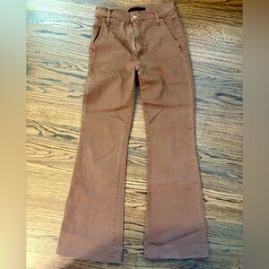 JOES The Molly High Rise Brown flare jeans